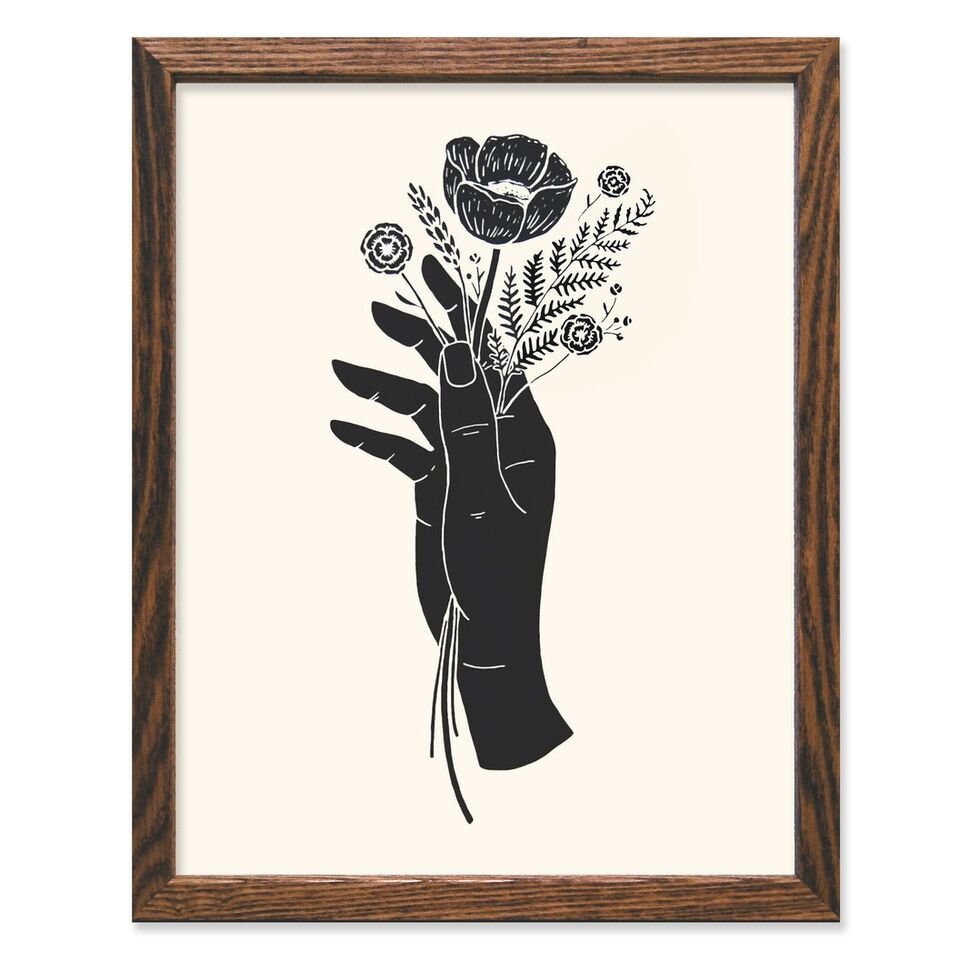 Botanical Hand Art Print - DIGS