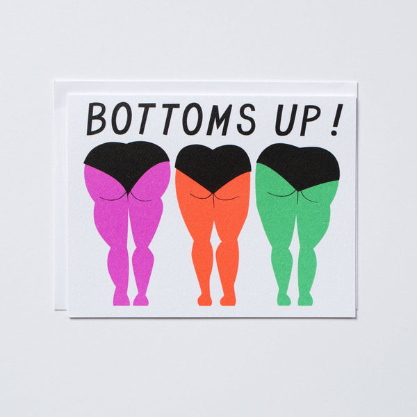 Bottoms Up Note Card - DIGS