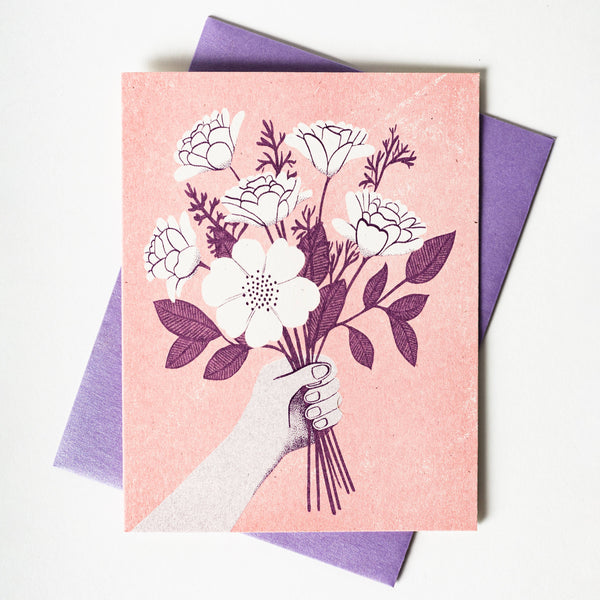 Bouquet Congratulations Card - DIGS