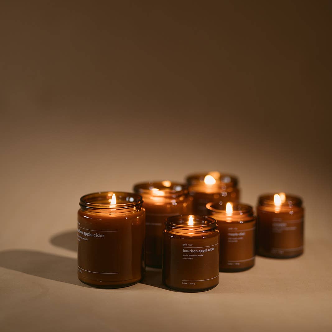Bourbon Apple Cider Candle - DIGS