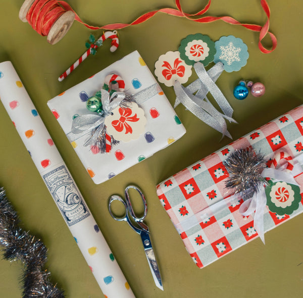 Bow Christmas Gift Tag, Set of 8 - DIGS