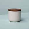 Brampton Stoneware Canisters: White - DIGS