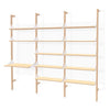 Branch - 3 Shelving Unit with Desk - DIGS