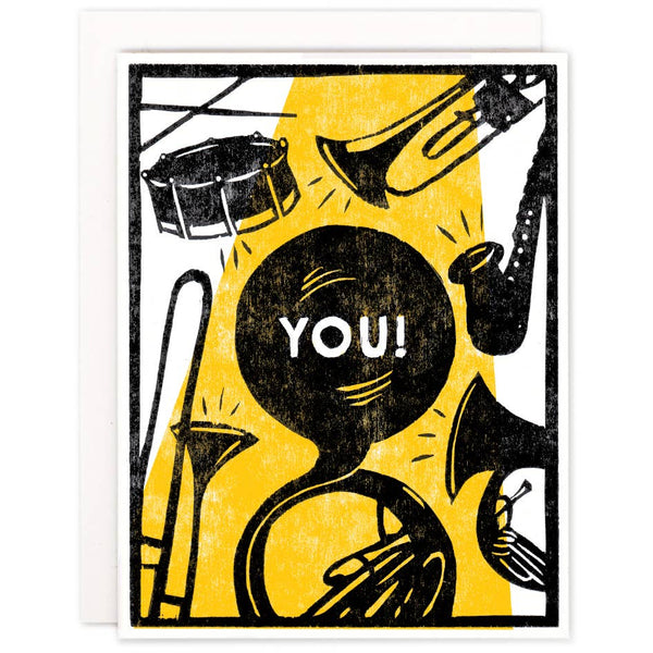 Brass Band For You Card - DIGS