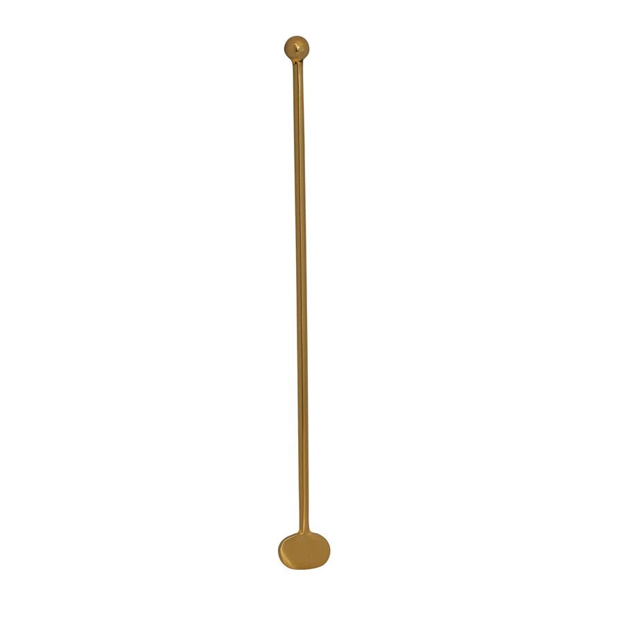 Brass Finish Stainless Cocktail Stirrer - DIGS