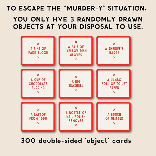 Brass Monkey Not Today, Murder Party Game - DIGS