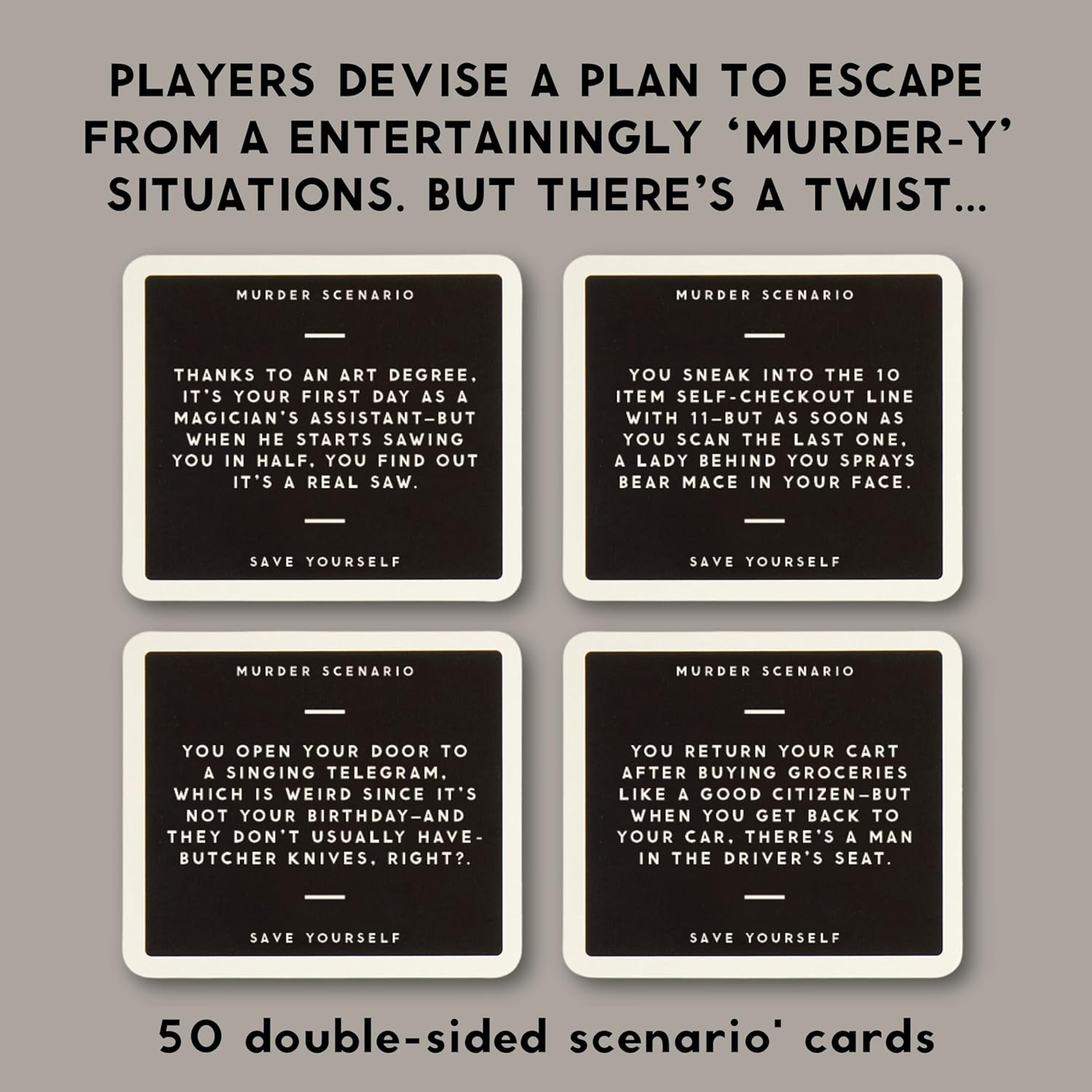 Brass Monkey Not Today, Murder Party Game - DIGS