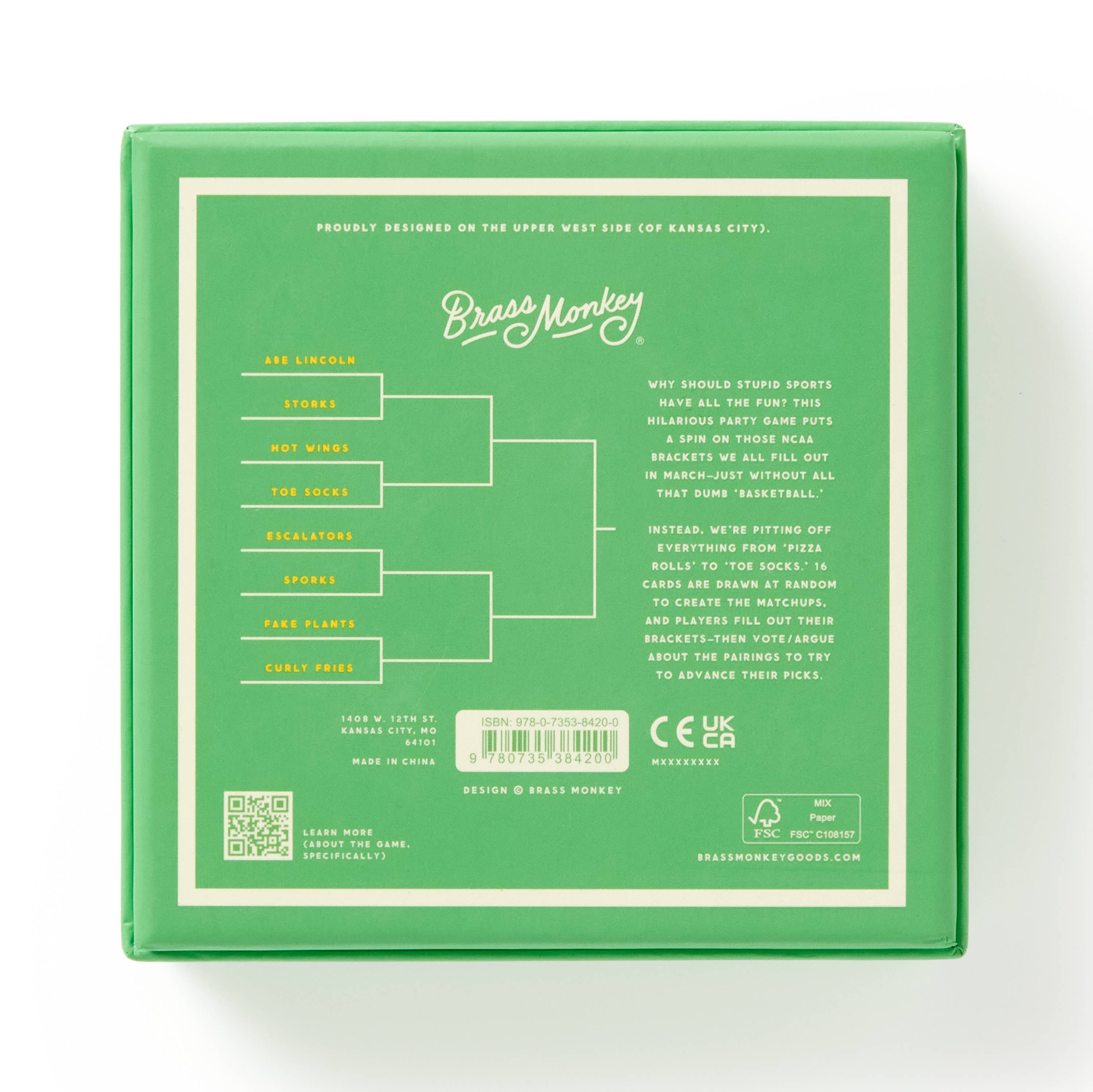 Brass Monkey Spork Versus Stork Social Game - DIGS