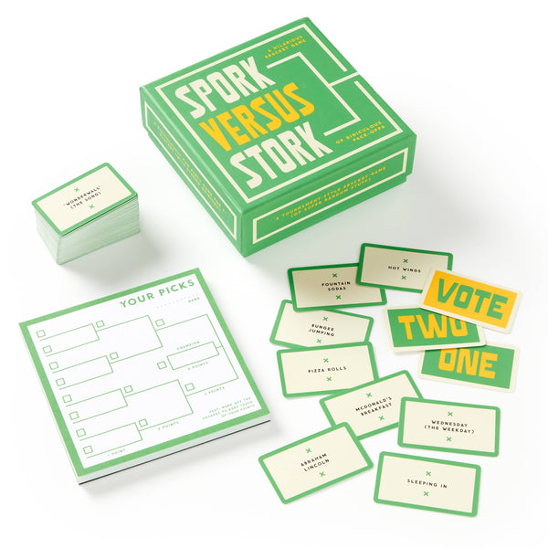 Brass Monkey Spork Versus Stork Social Game - DIGS