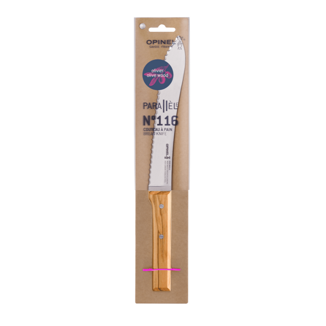 Bread Knife with Olive Wood - DIGS