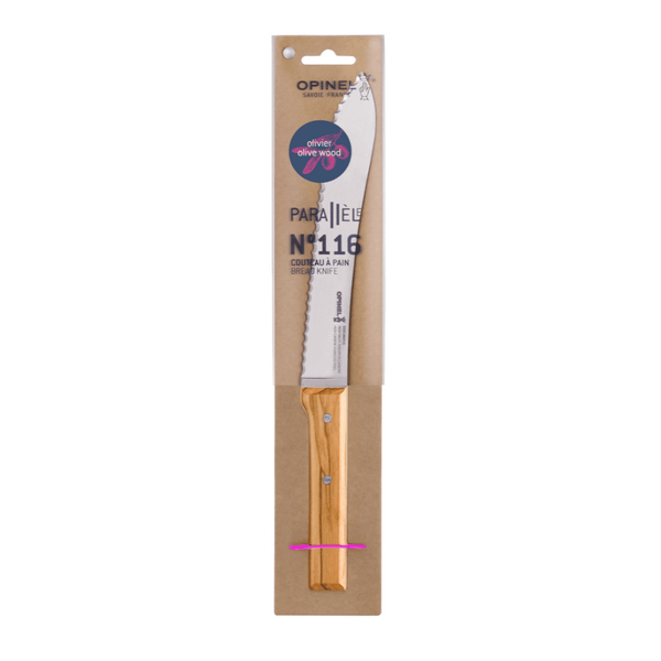 Bread Knife with Olive Wood - DIGS