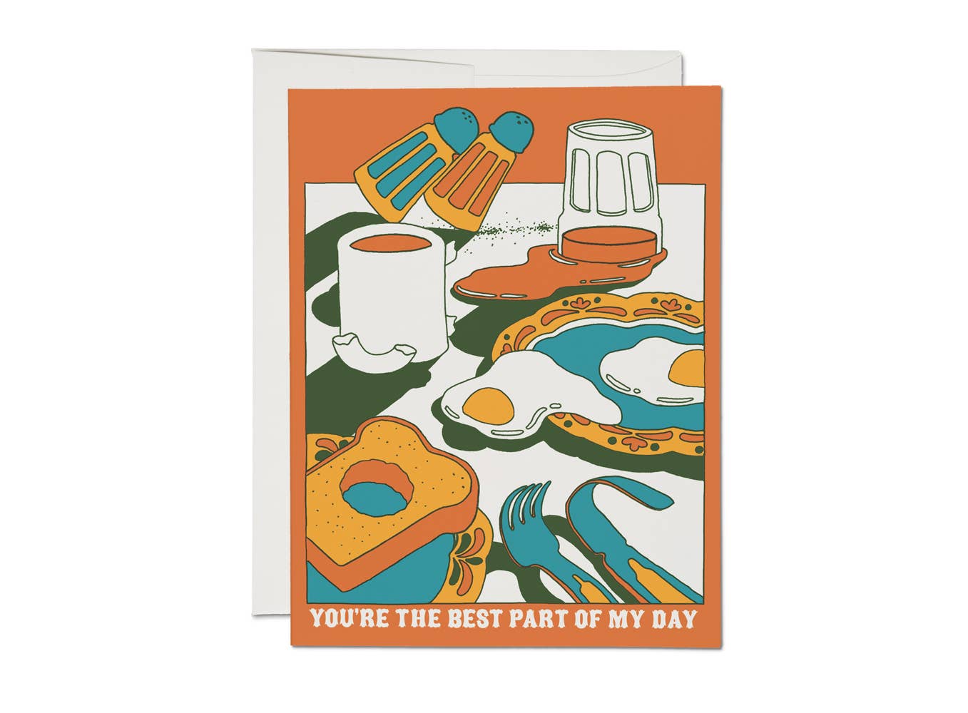 Breakfast Love Card - DIGS