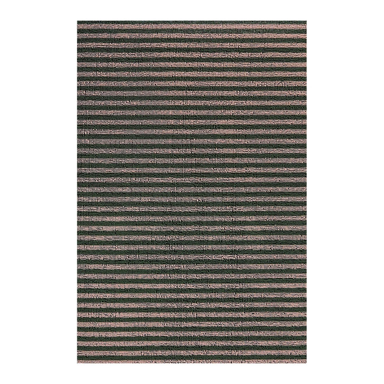 Breton Stripe Shag Floor Mat - DIGS