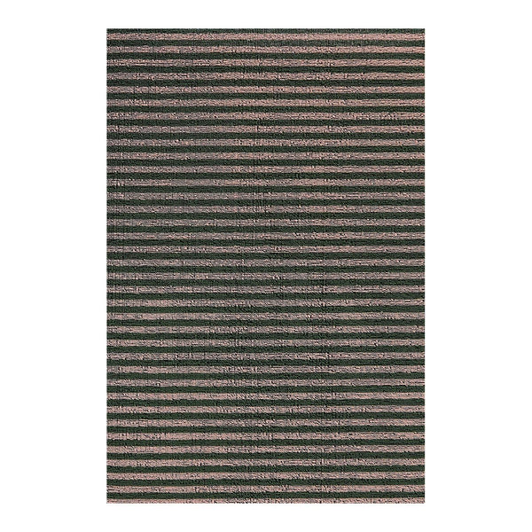 Breton Stripe Shag Floor Mat - DIGS
