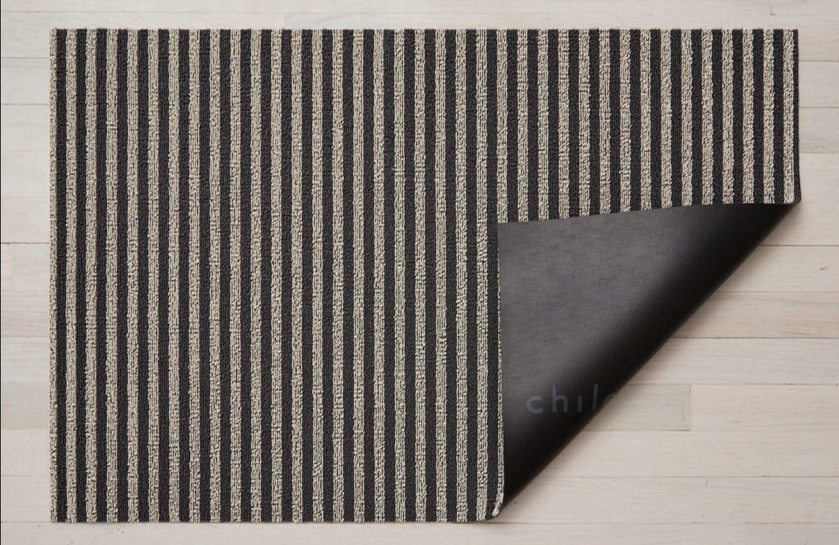 Breton Stripe Shag Floor Mat - DIGS