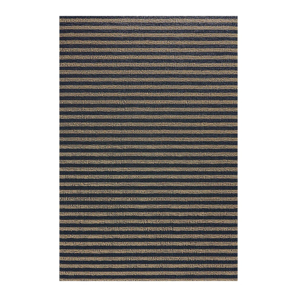 Breton Stripe Shag Floor Mat - DIGS