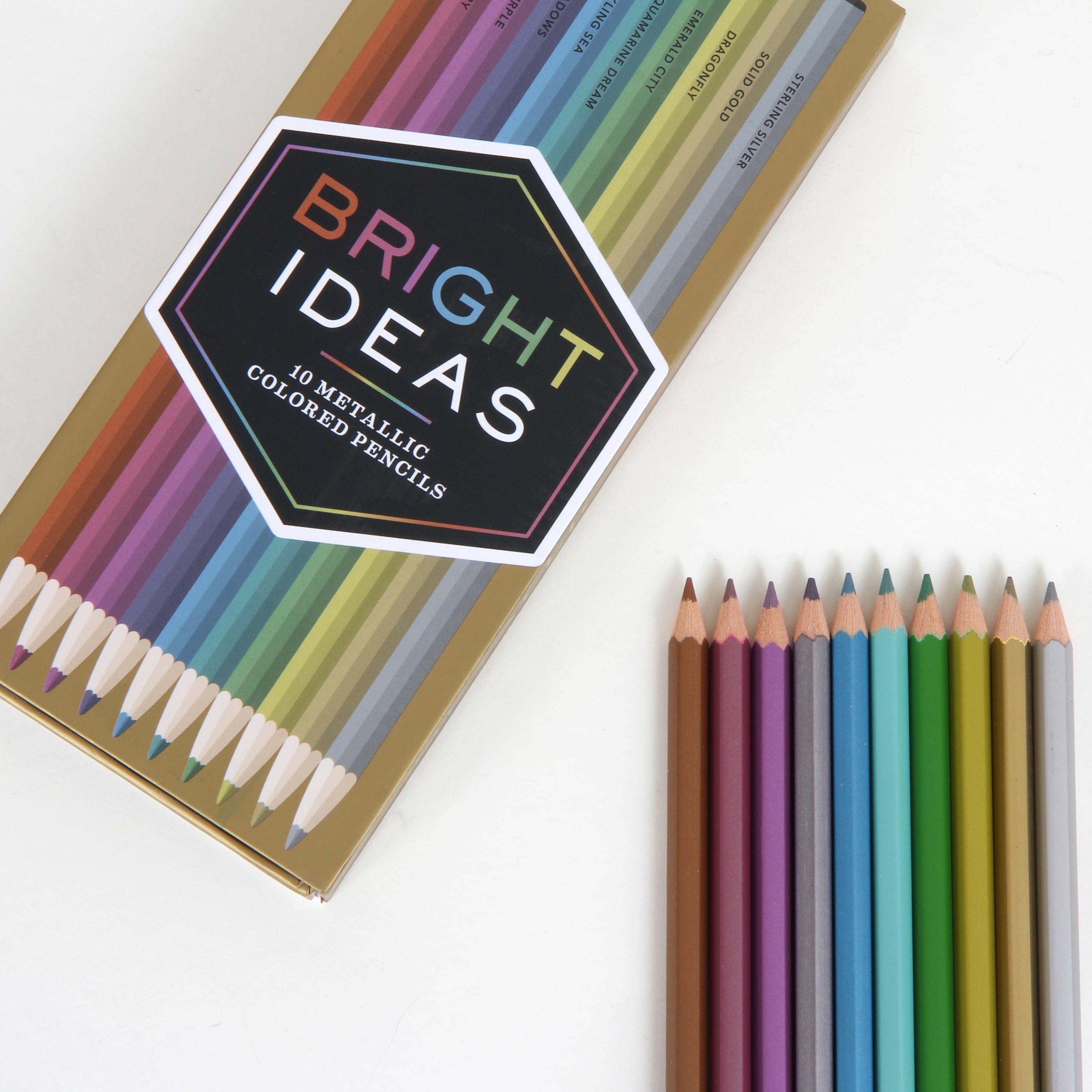 Bright Ideas Metallic Pencils - DIGS
