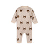 Brown Bear Sweater Knit Jumpsuit - DIGS
