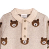 Brown Bear Sweater Knit Jumpsuit - DIGS
