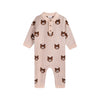 Brown Bear Sweater Knit Jumpsuit - DIGS