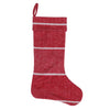 Brushed Cotton Flannel Stocking w/ Stripes - DIGS