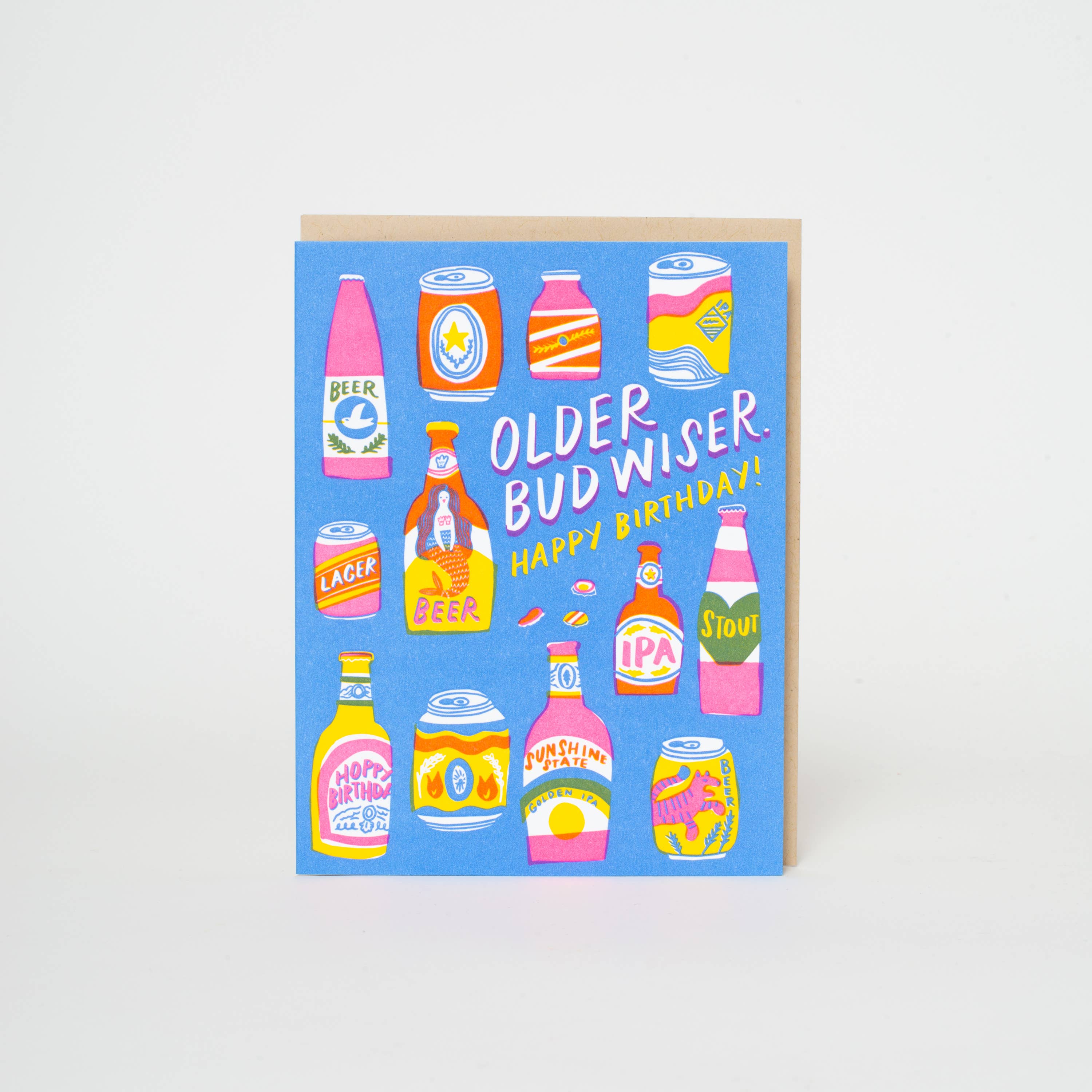 Bud Wiser Birthday Card - DIGS