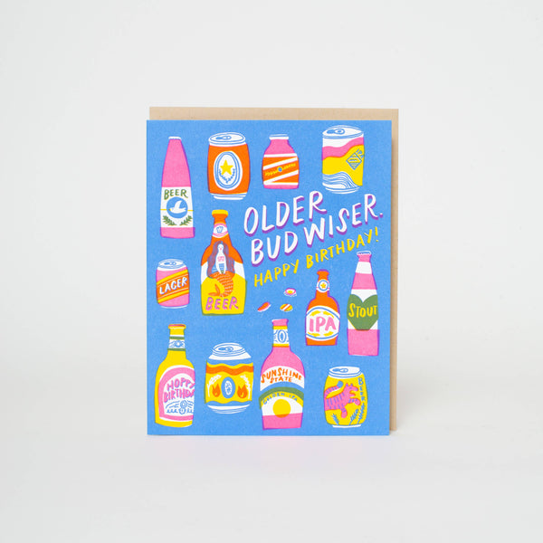 Bud Wiser Birthday Card - DIGS