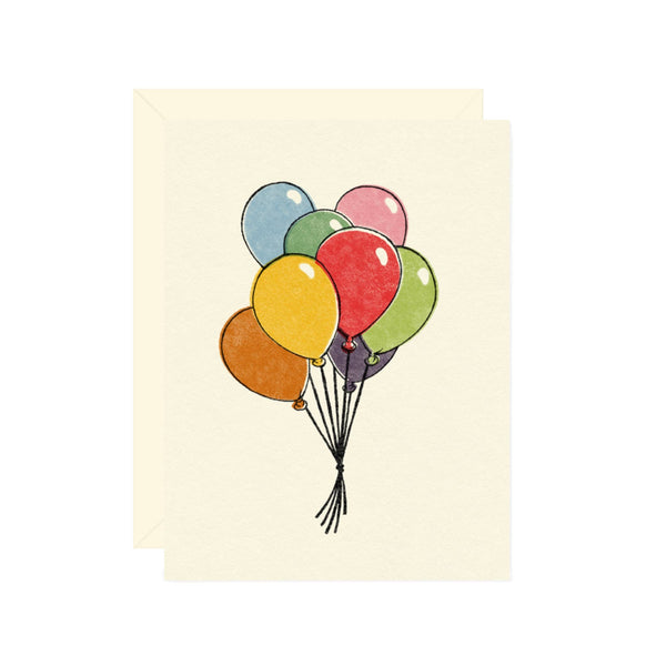 Bunch of Balloons Birthday Card - DIGS