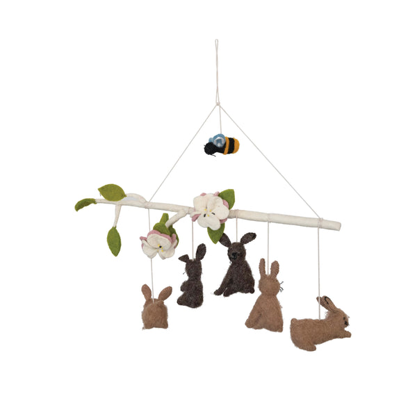 Bunnies and Bee Mobile - DIGS