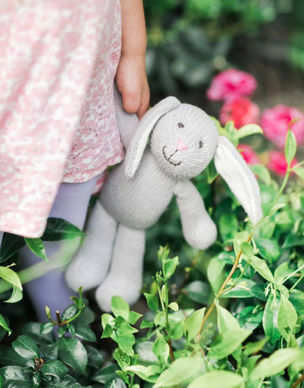 Bunny Stuffed Animal: Gray - DIGS