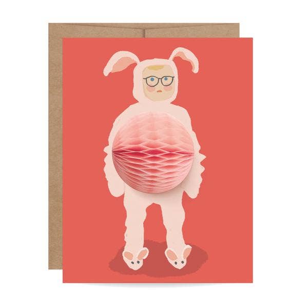 Bunny Suit Pop-up Card - DIGS