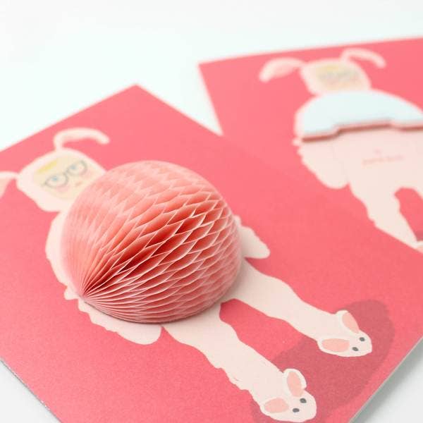 Bunny Suit Pop-up Card - DIGS