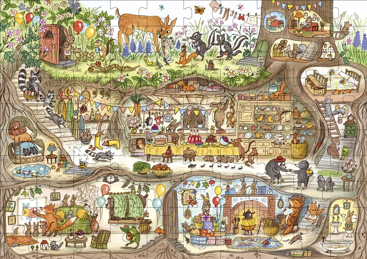 Bunny's Birthday Puzzle - DIGS