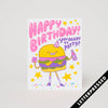 Burger Birthday Card - DIGS