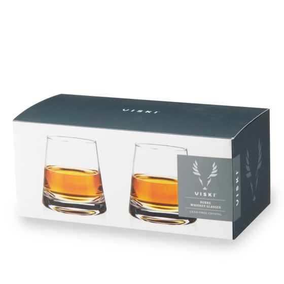 Burke Crystal Whiskey Glasses Set/2 - DIGS