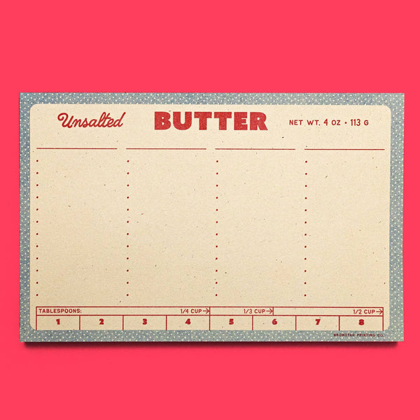 Butter Risograph Notepad - DIGS