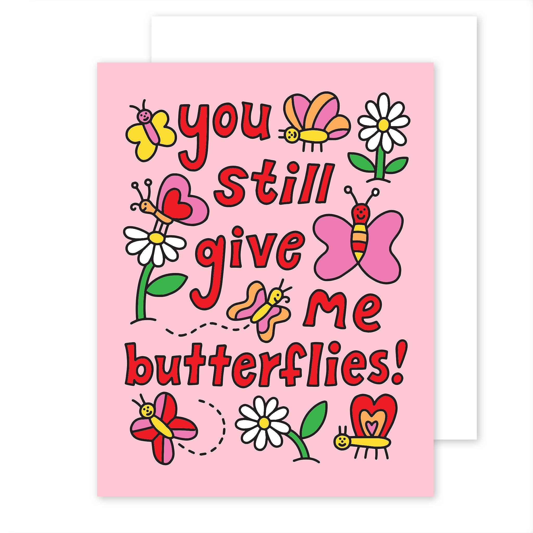Butterflies Valentine's Day Card - DIGS