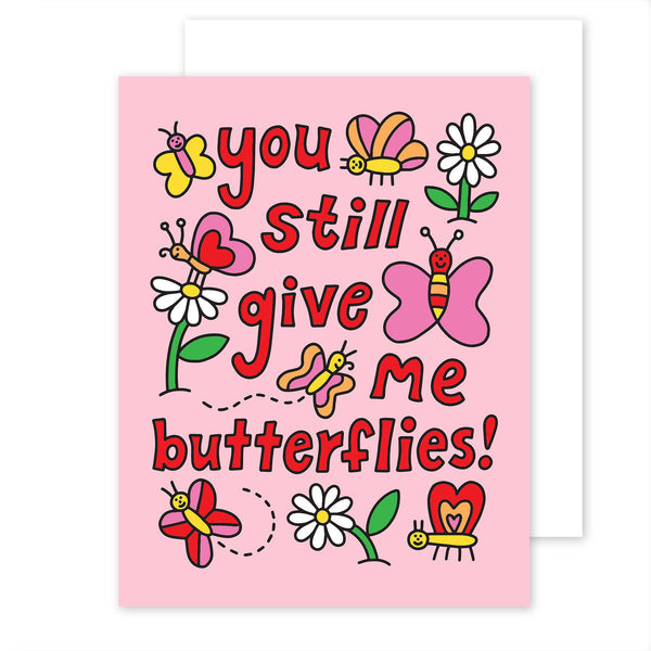 Butterflies Valentine's Day Card - DIGS