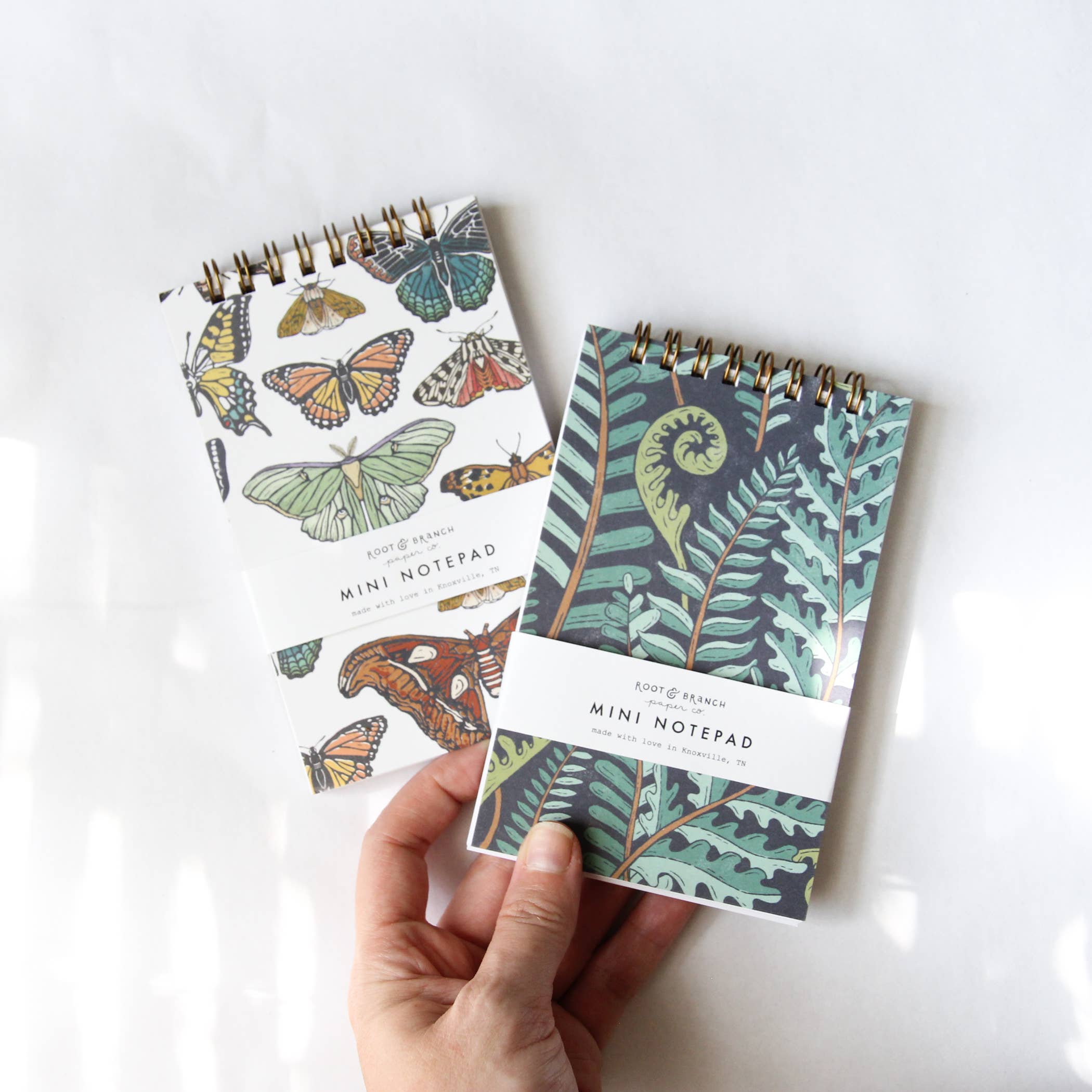 Butterfly + Moth Mini Spiral Notepad - DIGS