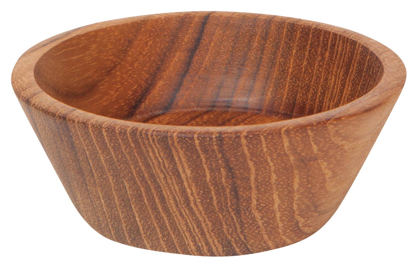 Teak Wood Pinch Bowls - Set of 3