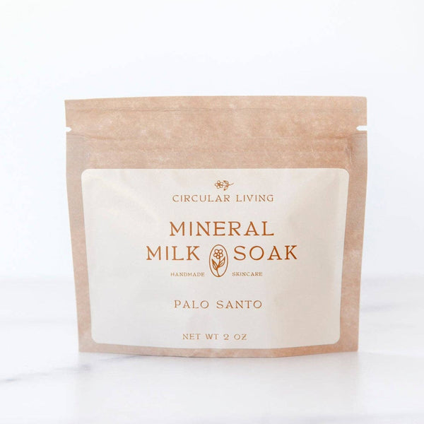 Mineral Milk Soak Sachet: Palo Santo