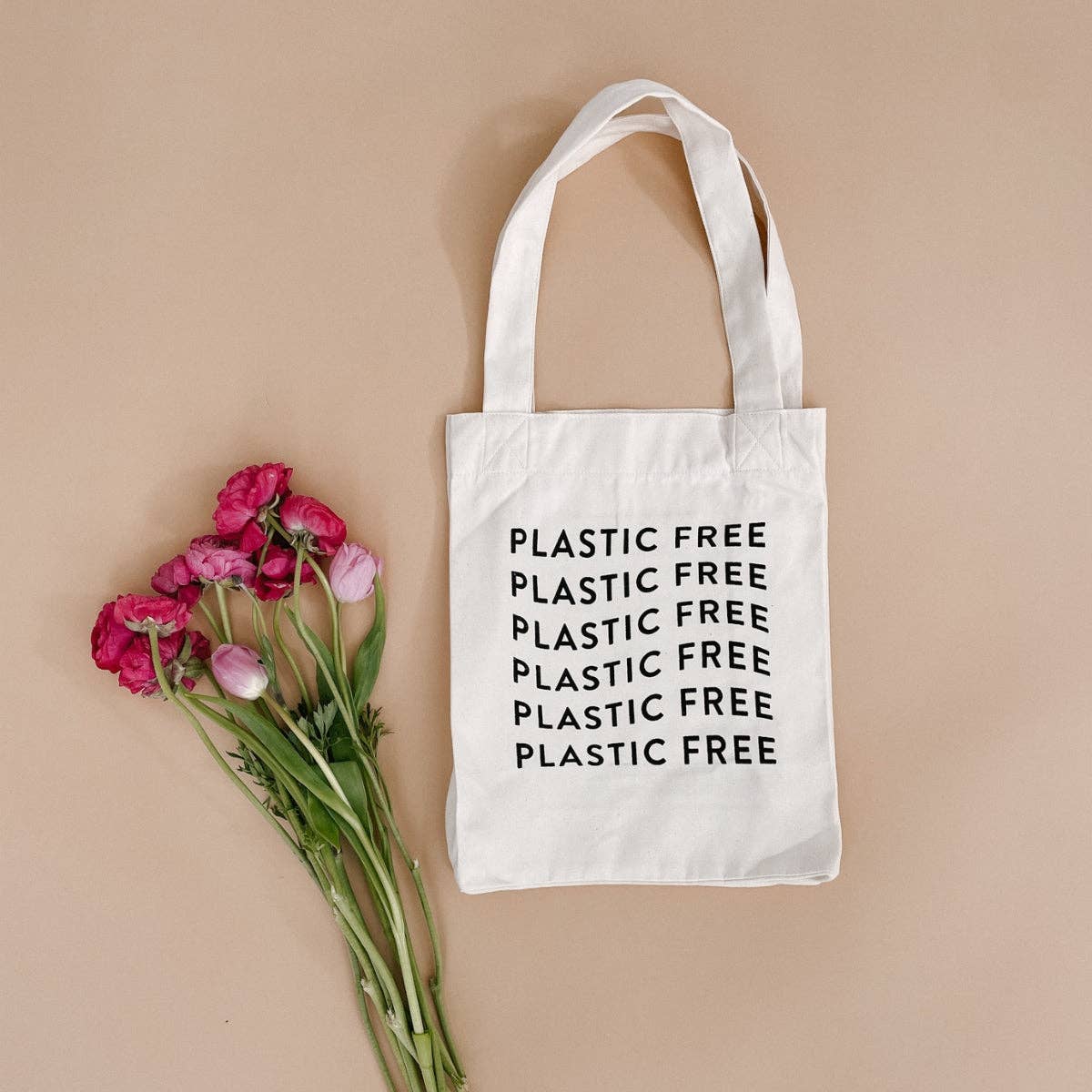 Plastic Free Canvas Tote