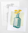 Modern Paint By Numbers Kit: Bottle Study
