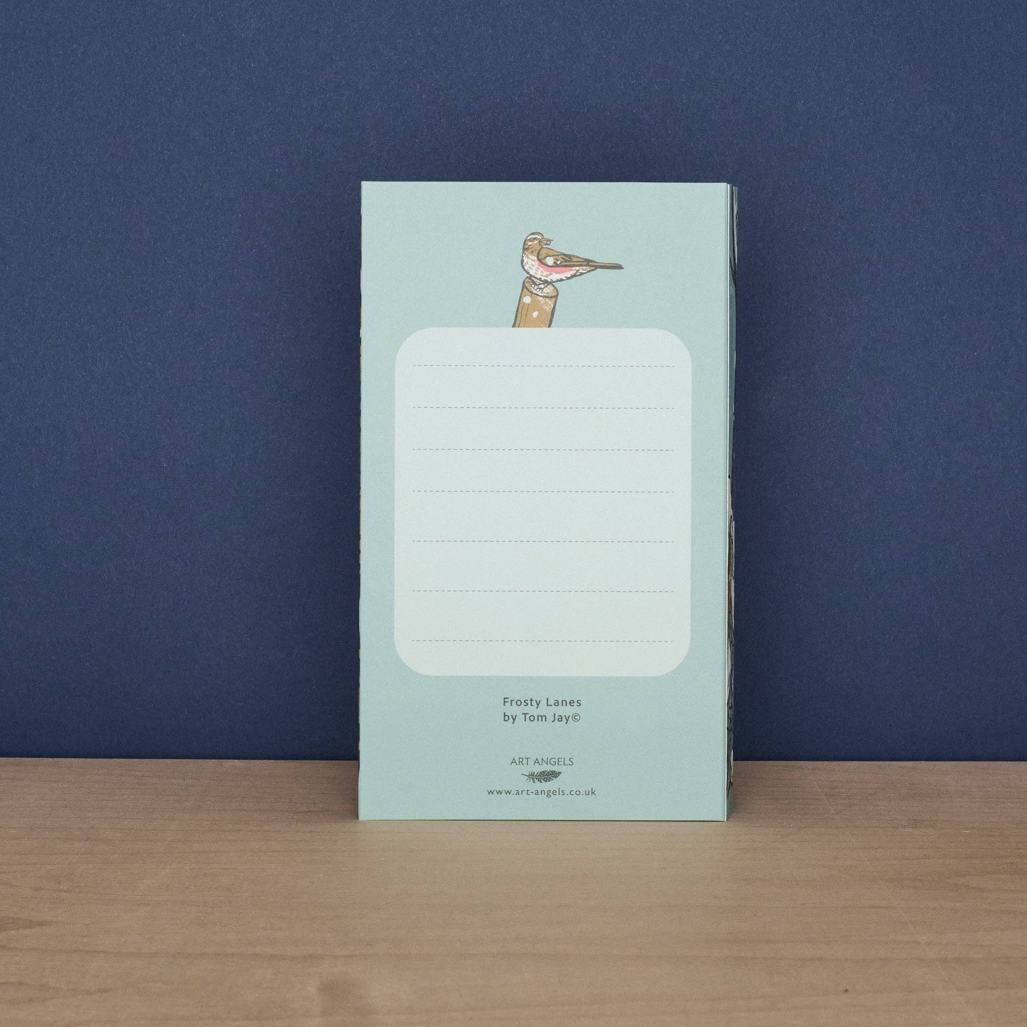 Frosty Lanes Die-Cut Card