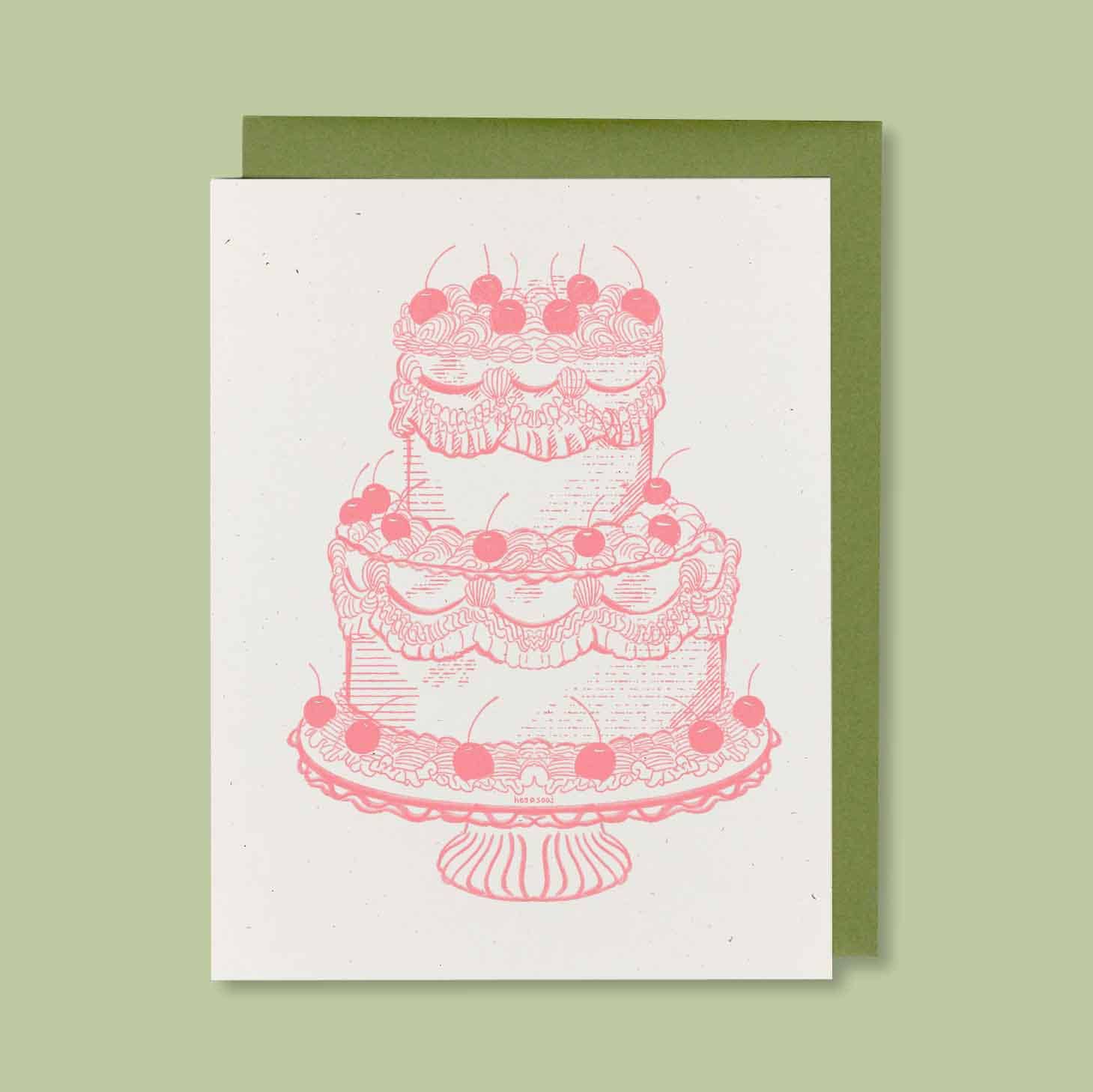 Cake Birthday Card - DIGS
