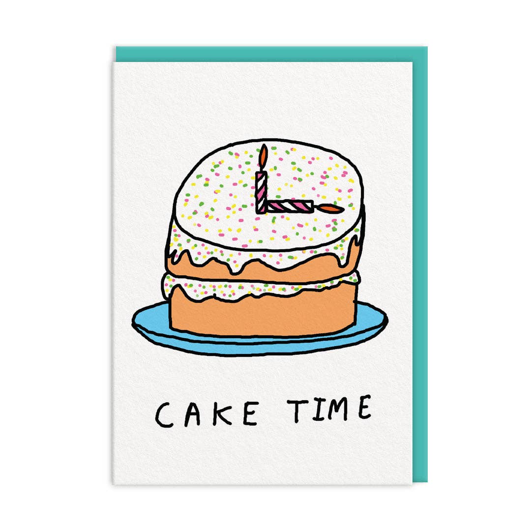 Cake Time Birthday Card - DIGS