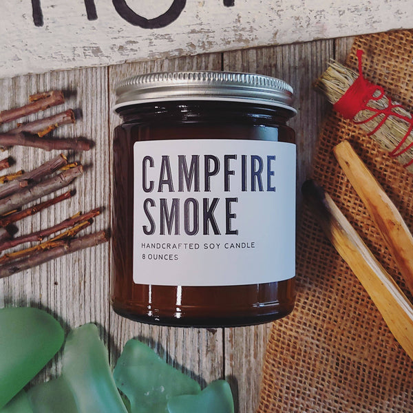 Campfire Smoke Soy Candle - DIGS