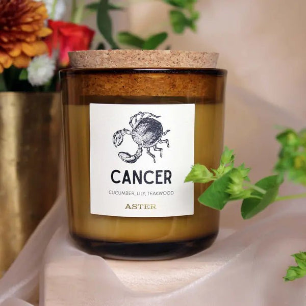 Cancer Zodiac Candle - DIGS