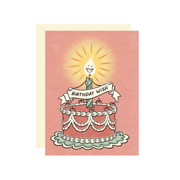 Candle Wish Birthday Card - DIGS
