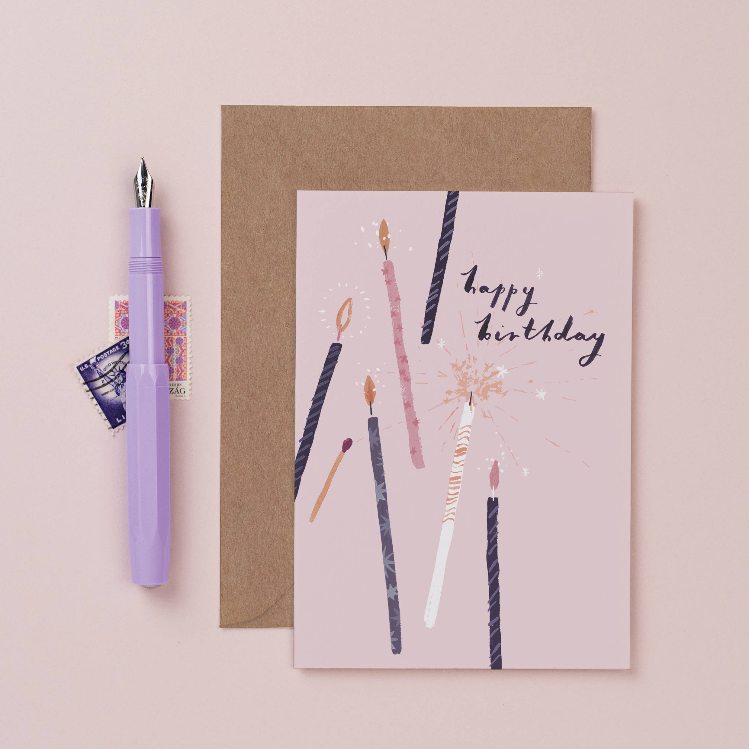 Candles Birthday Card - DIGS